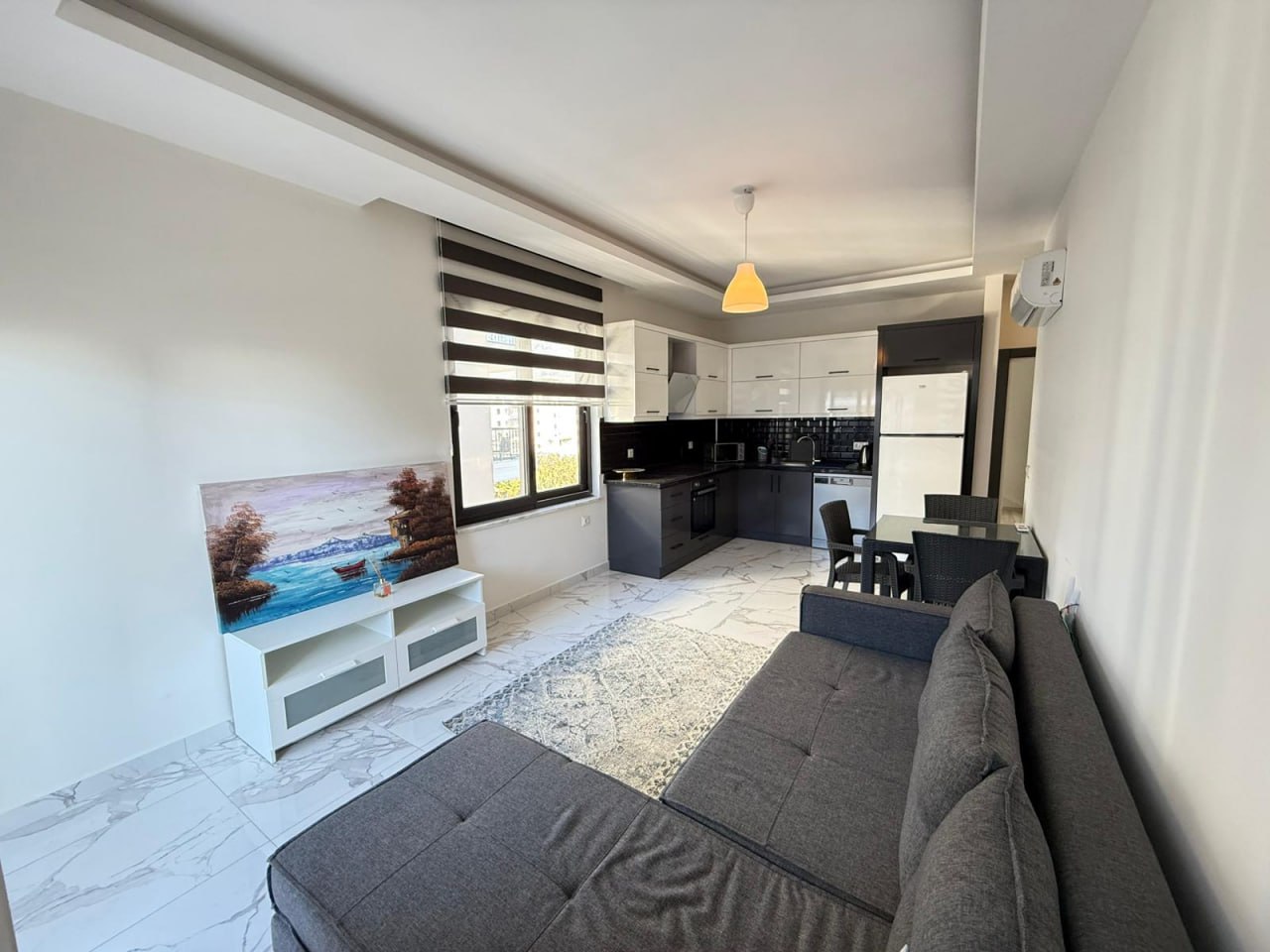 Квартира 1+1 в 100 м от моря, Каргыджак